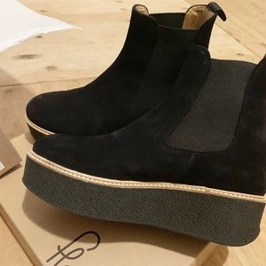 Chelsea boots - black suede